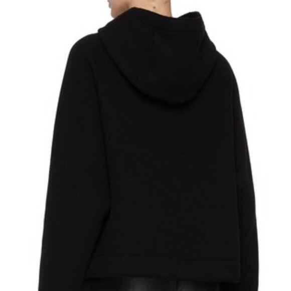 NWT$1290 ARMARIUM MABEL BOXY WOOL HOODIE Oversized Sweatshirt Sz 38 S-M (4-6) - Picture 4 of 16